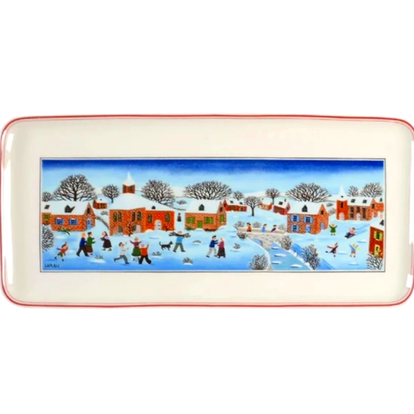 Villeroy & Boch Naif Christmas Large Sandwich Tray